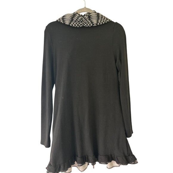 The Pyramid Collection Patchwork Boho Festival Tunic Length Zip Jacket M - Picture 4 of 14